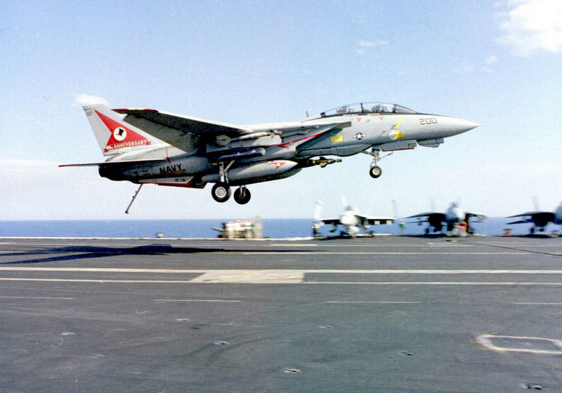 F-14   14-                 5  1999 .        80- . [U.S. Navy]